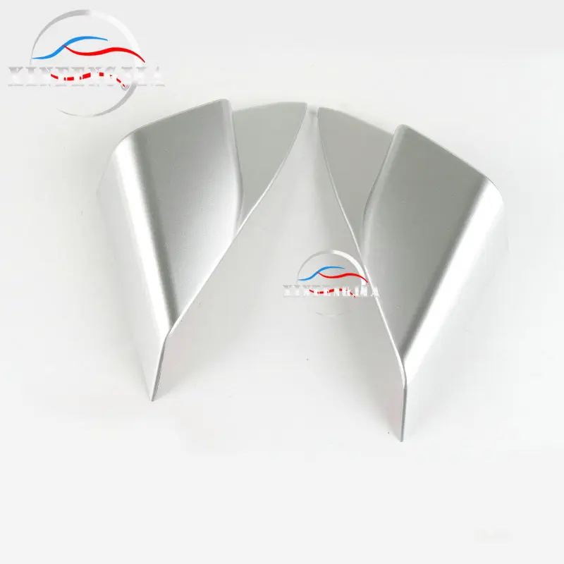 

For Toyota Camry 18-19 Silvery Front Car Door Window A-Pillar Triangle Decorate Cover Trim