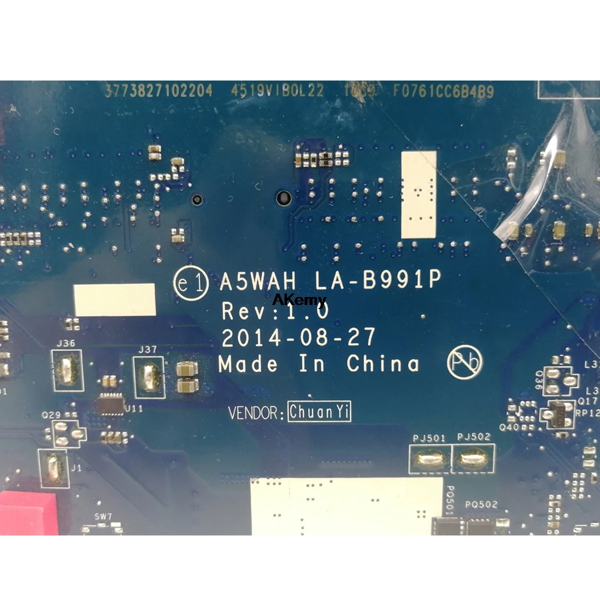 Для ACER E1-572 E1-572G Материнская плата ноутбука Z5WAH LA-B162P/LA-B991P с SR1E3 3556U Процессор GT820M 1 ГБ работает хорошо