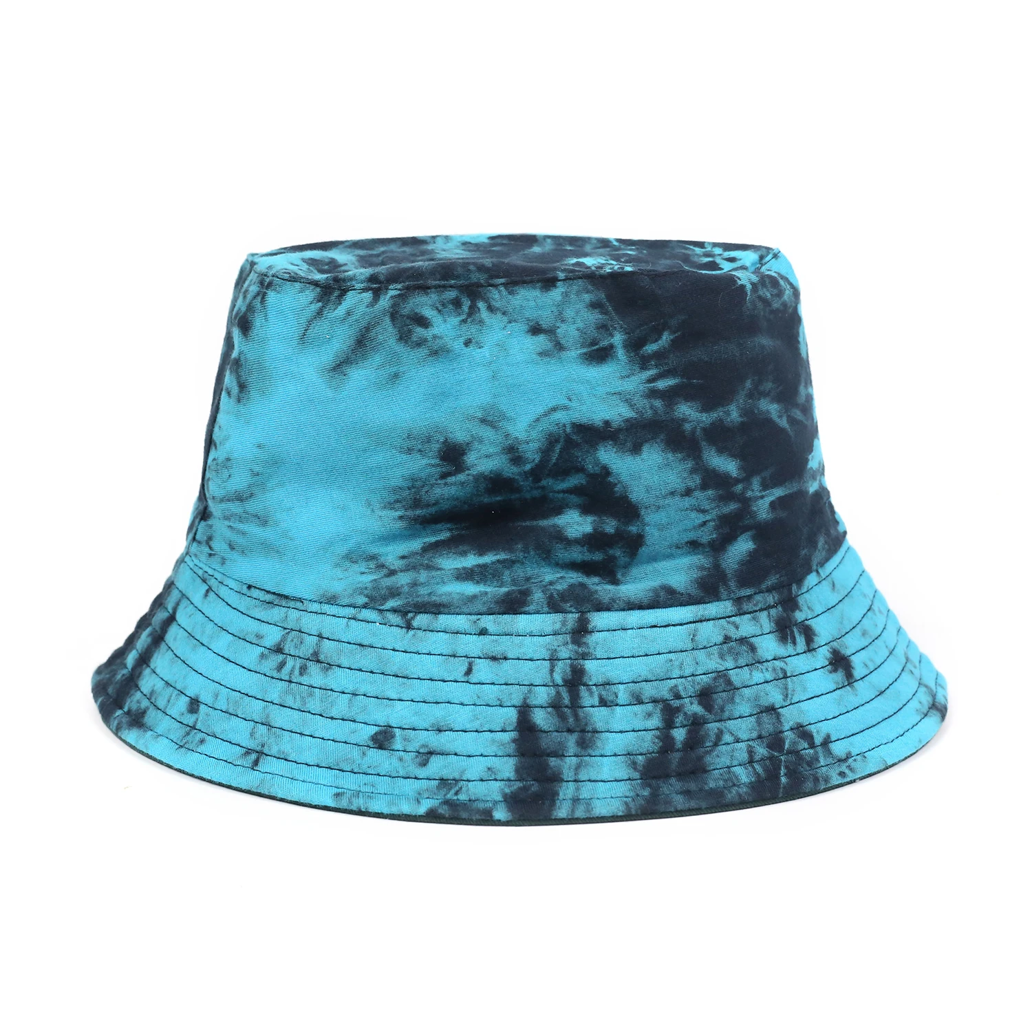 

Girls Boys Tie Dyed Bucket Hat Sun Protect Fisherman Hats Women Men Reversible Cotton Twill Hat Navy Tie Dye Jersey Bucket Hat