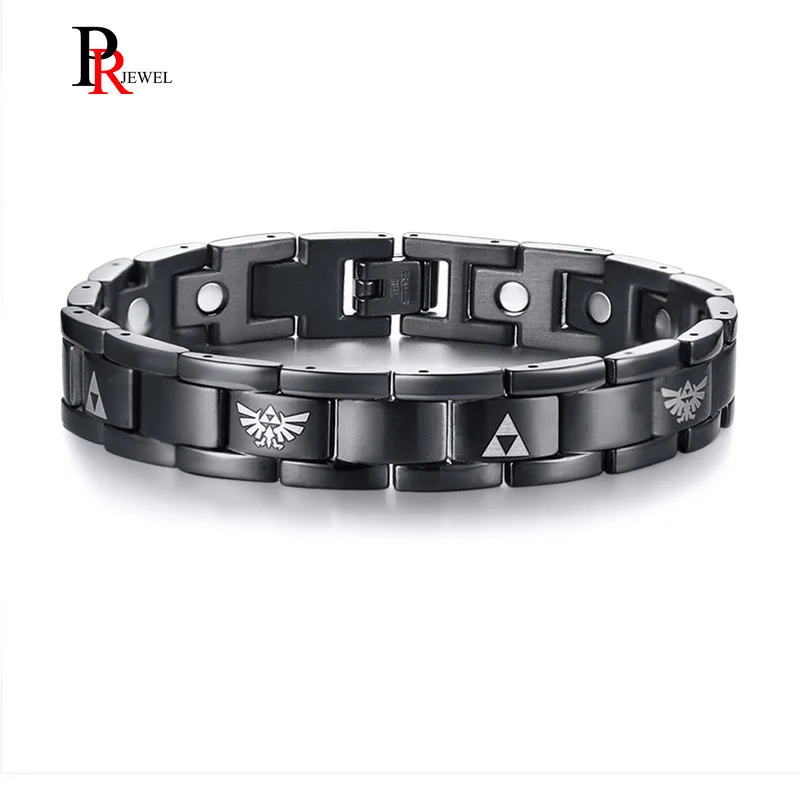Для мужчин исцеления Титан Мощность браслет с Легенда о Зельде 12 мм здорового био