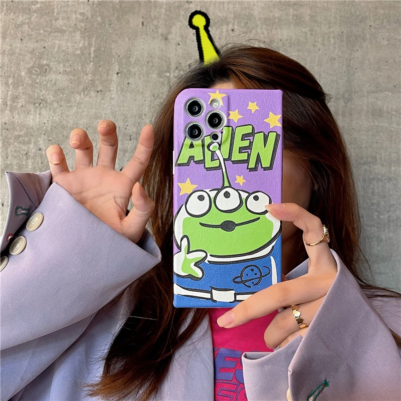 

Disney cartoon cute three-eyed phone case for iPhone12pro/11pro/12promax/7plus/8p/se/xr/xs/xsmax boys phone cover