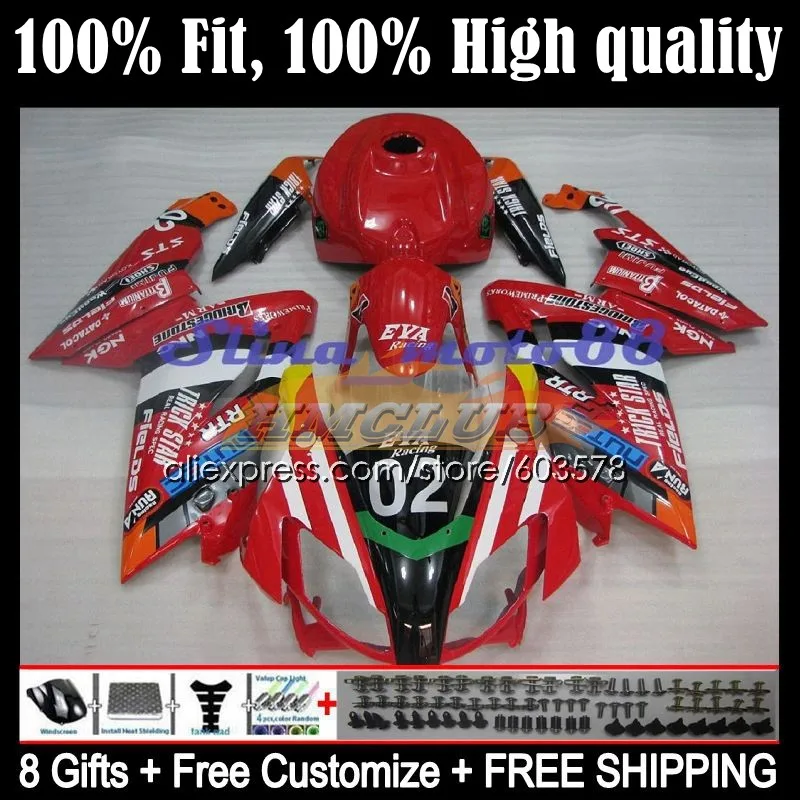 

Injection For Aprilia RS4 RS-125 RSV125 RS125R 58CL.79 RS 125 2012 2013 2014 2015 2016 RS125 12 13 14 15 16 Fairing JOMO Red