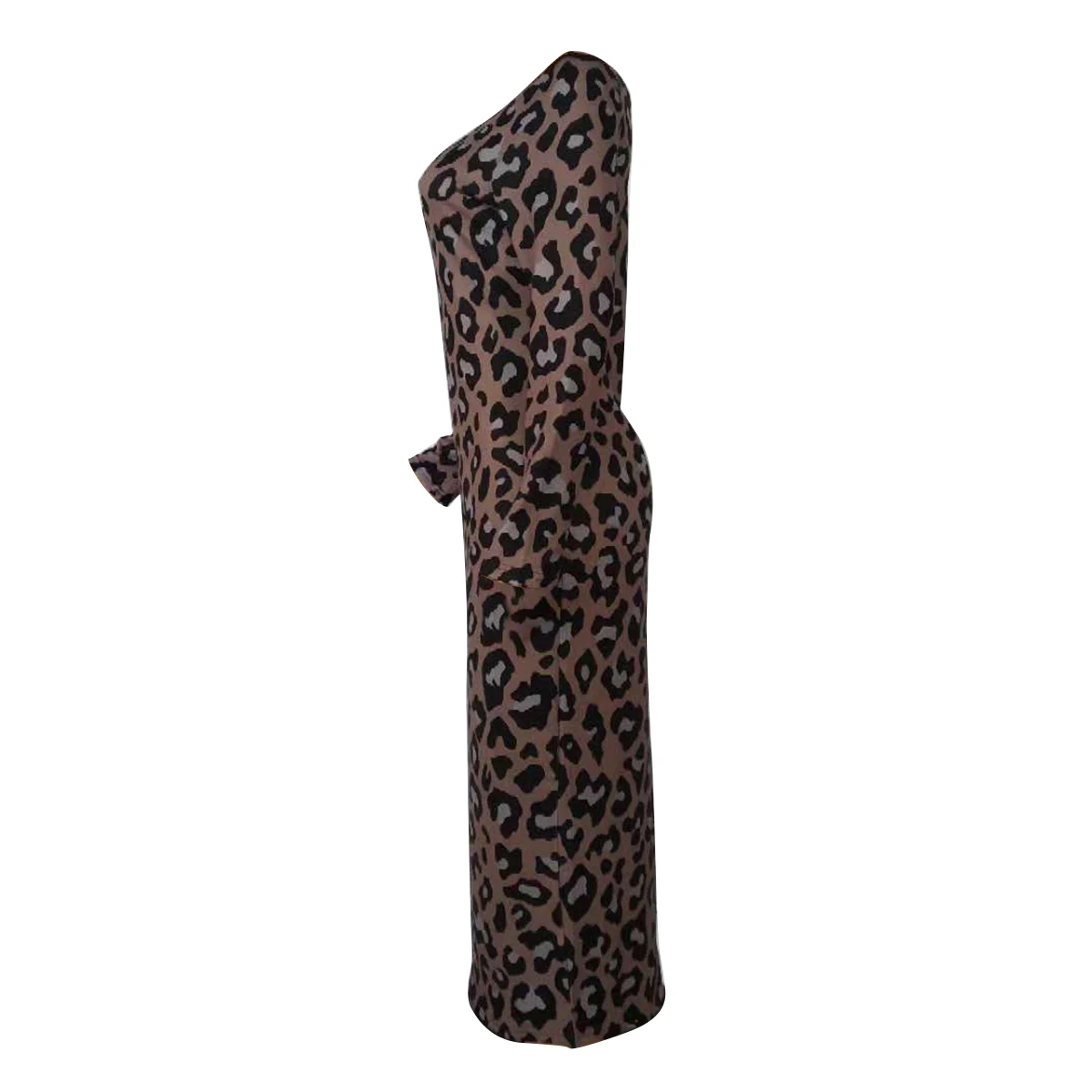

New Woman Leopard Print Dress Sexy Off Shoulder Long Sleeve Dresses Sexy Dresses Party Night Club Dress 2020 Streetwear