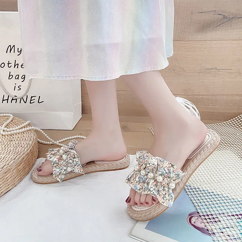 

Women's Sandals Summer Outdoor Wear 2021new Home Floor Cute Non-Slip Thick Bottom Pregnant Women's Slippers Women