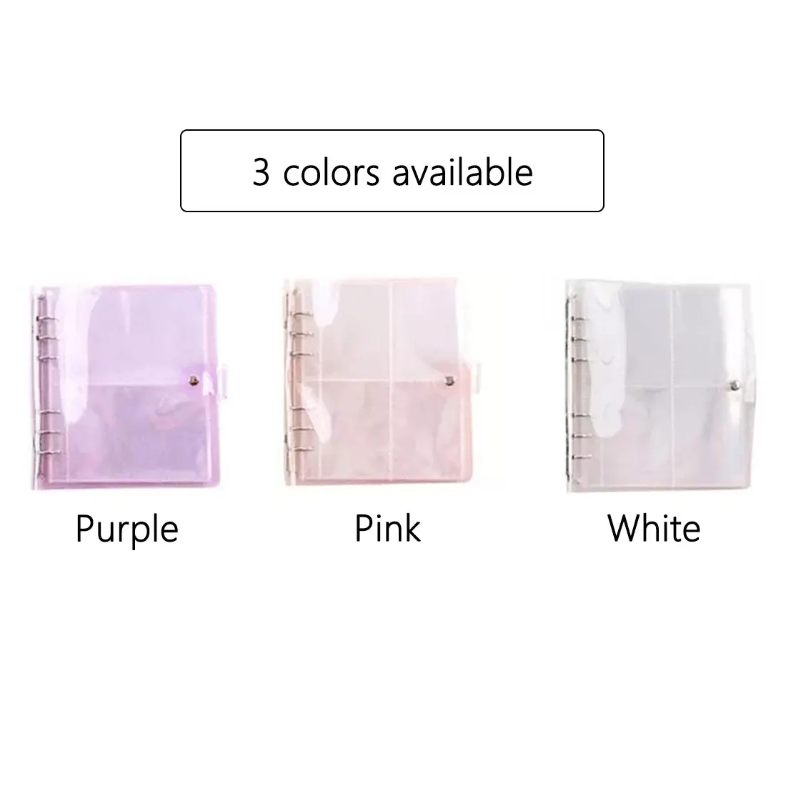 

Портативный фотоальбом Желейный цветной фотоальбом для мини-фотоальбома