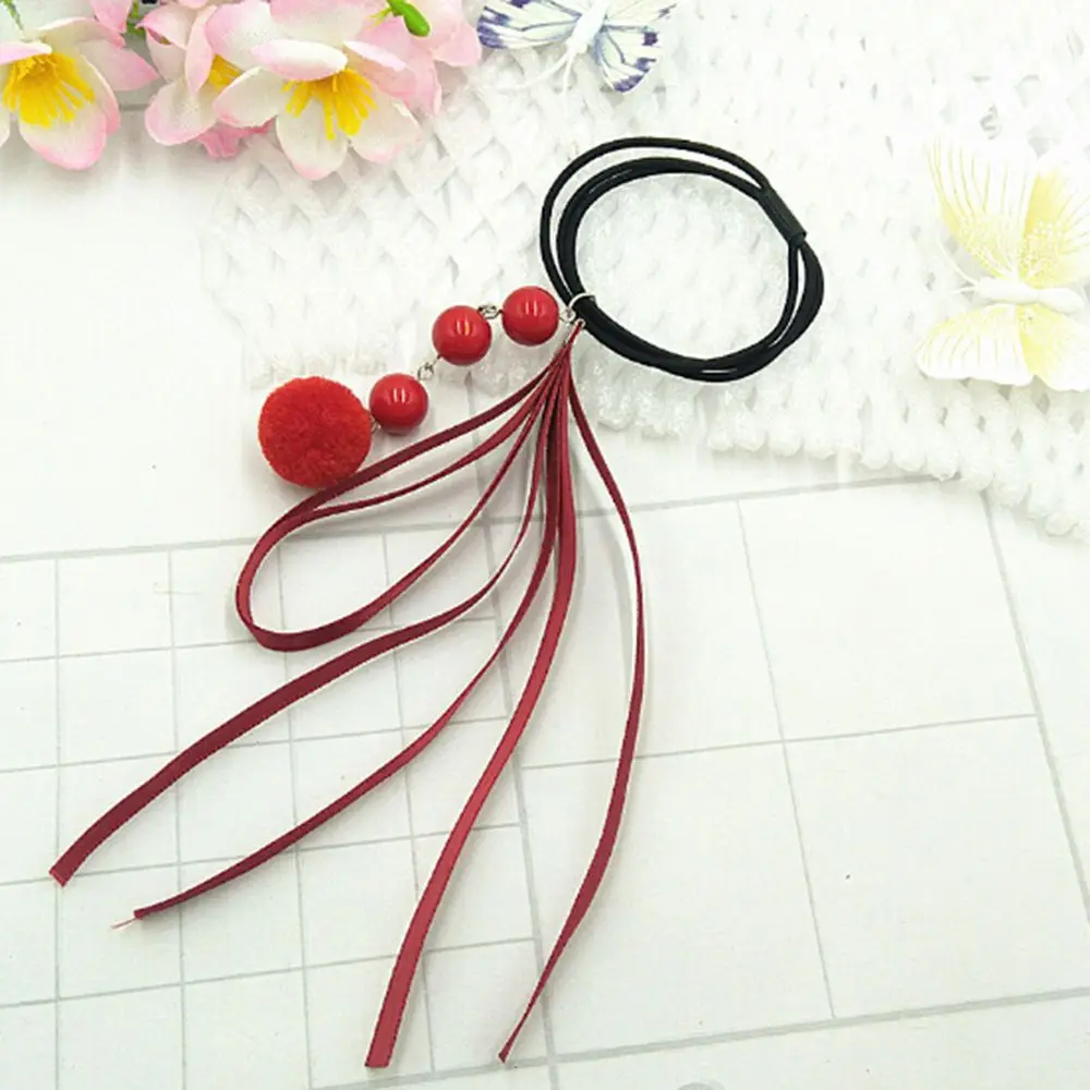 Жемчужный держатель эластичное кольцо для девочки Резиновая лента веревка