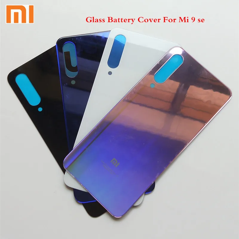 Чехол для аккумулятора Xiaomi Mi 9se запасной стеклянный корпус задней панели 9 se чехол