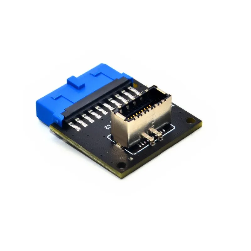 USB 3 1 Разъем передней панели для 0 20Pin коннектор мужской удлинитель адаптер