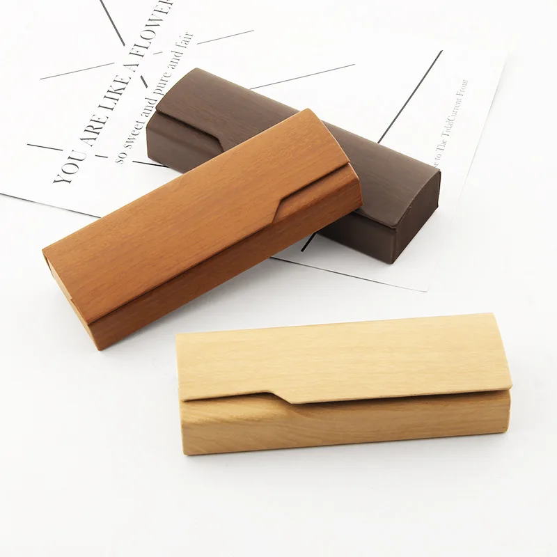 Коробка для очков близорукости раскладушка прямоугольная рамка сжимающая