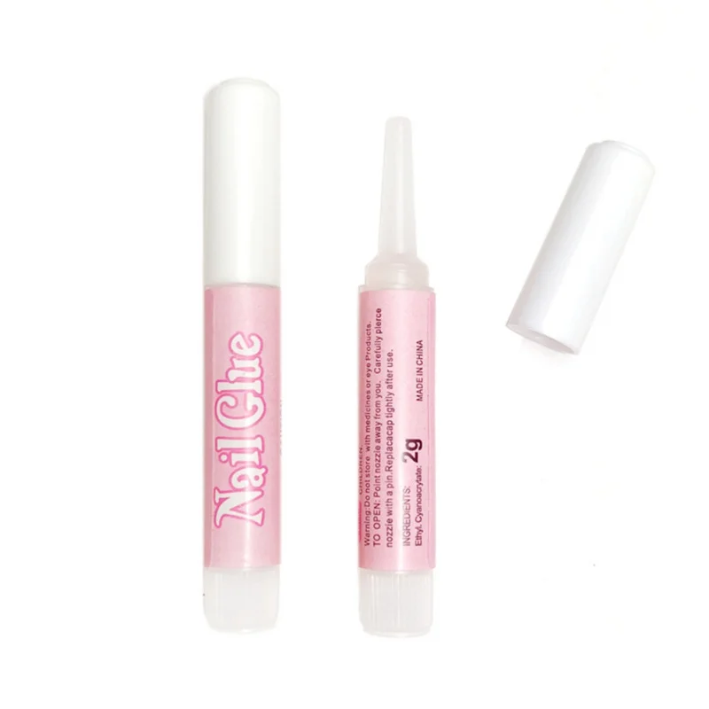 Мини-клей для ногтей декоративные накладные ногти акриловый клей аксессуары 2 г