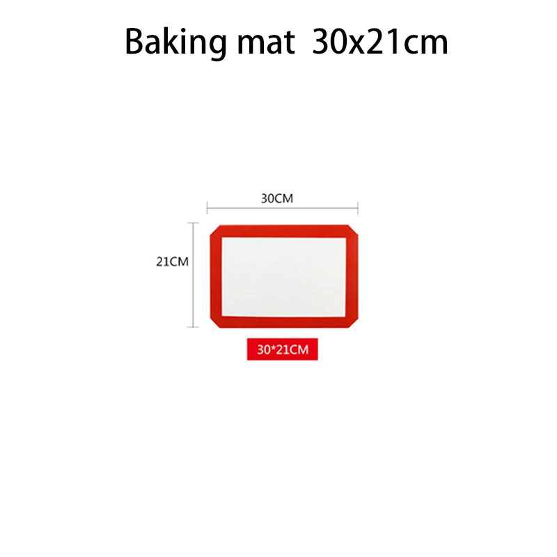 Silicone Baking Mat, Bake Pans Liners, Perfect for Macaron/Pastry/Cookie/Bun/Bread Making