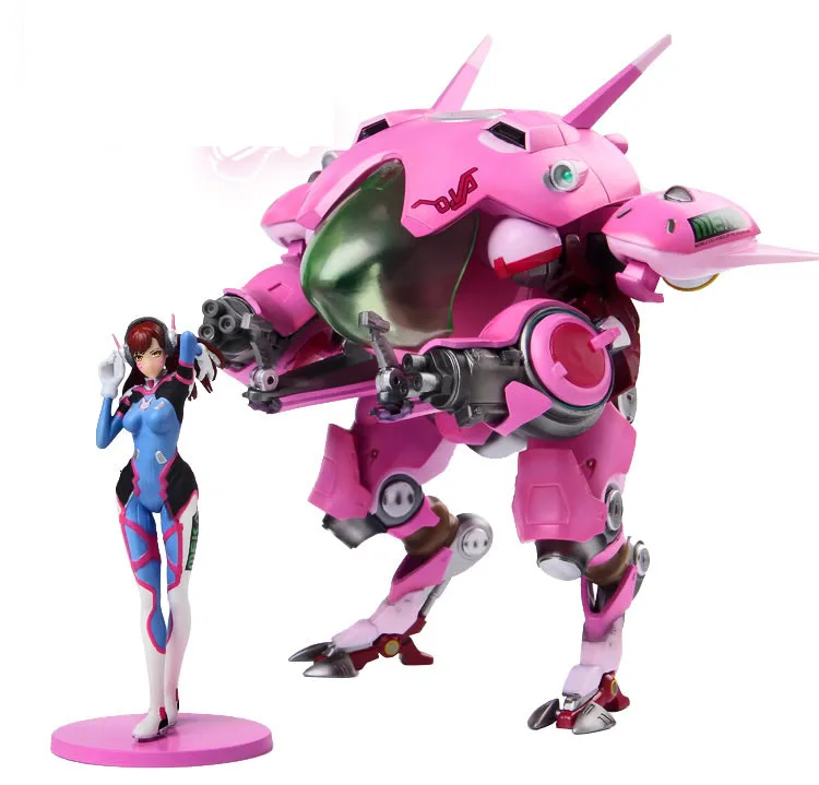 Экшн-фигурка из ПВХ 23 см фигура OW DVA and mecha коллекционная игрушка-трассировщик |
