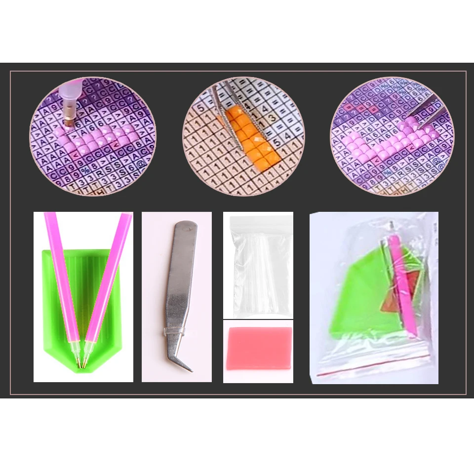 5D Diy алмазная живопись Нью-Йорк Манхеттен ночного видения Full квадратные Стразы