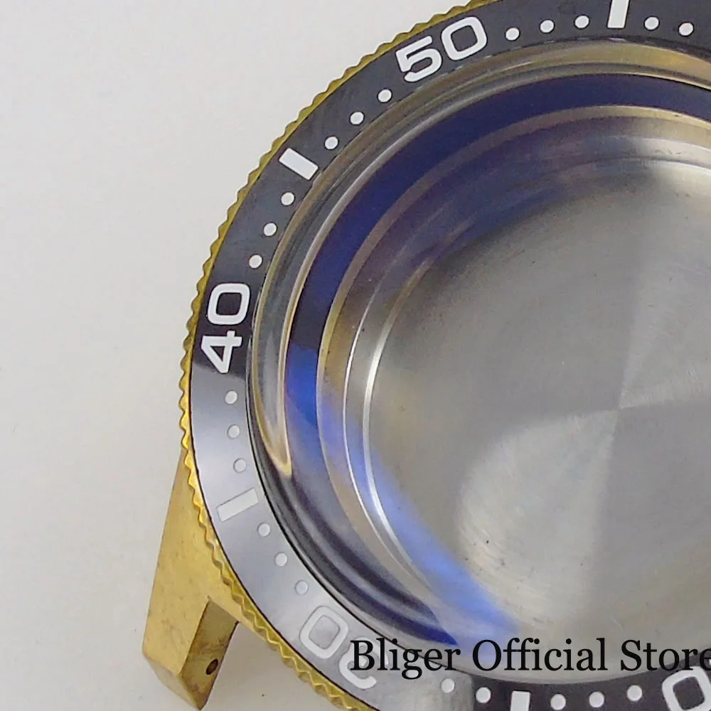 Тандорио 62MAS настоящая твердая бронзовая сталь 41 мм Корпус для часов с