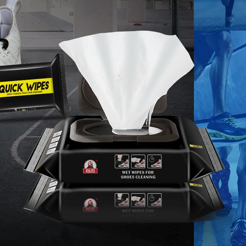 

Disposable Shoe Wipes Small White Shoe Artifact Cleaning Tools Shoes Care Clean Quick Useful Wipes Scrubbing Fast F2L6