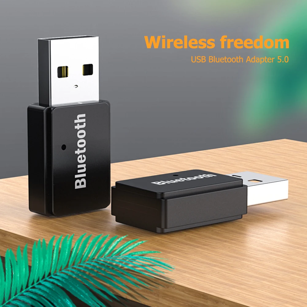 

Audio Transmitter Adapter USB Wireless Bluetooth 5.0 for Windows Linux PC Music Audio Frequency Adapter Connector for Windows
