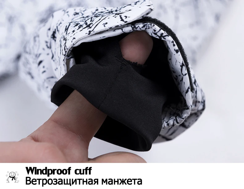 Новые зимние детские лыжные костюмы Лыжная куртка лыжные штаны два комплекта для мальчиков и девочек, ветрозащитная Водонепроницаемая Теплая Лыжная одежда
