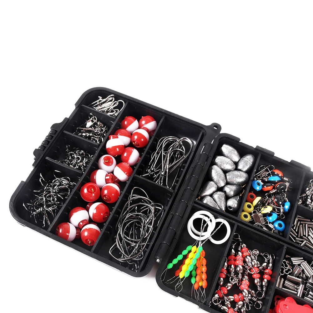 

273Pcs/Lot Fishing Tackle Storage Holder Lure Tools Fishing Lures Bait Swivel Crank Hooks Sea Fishing Tackle Accessories