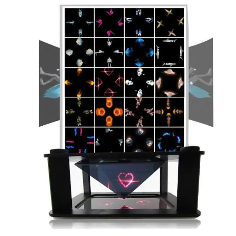 ALLOYSEED универсальный 3D голографический дисплей подставка для проектора