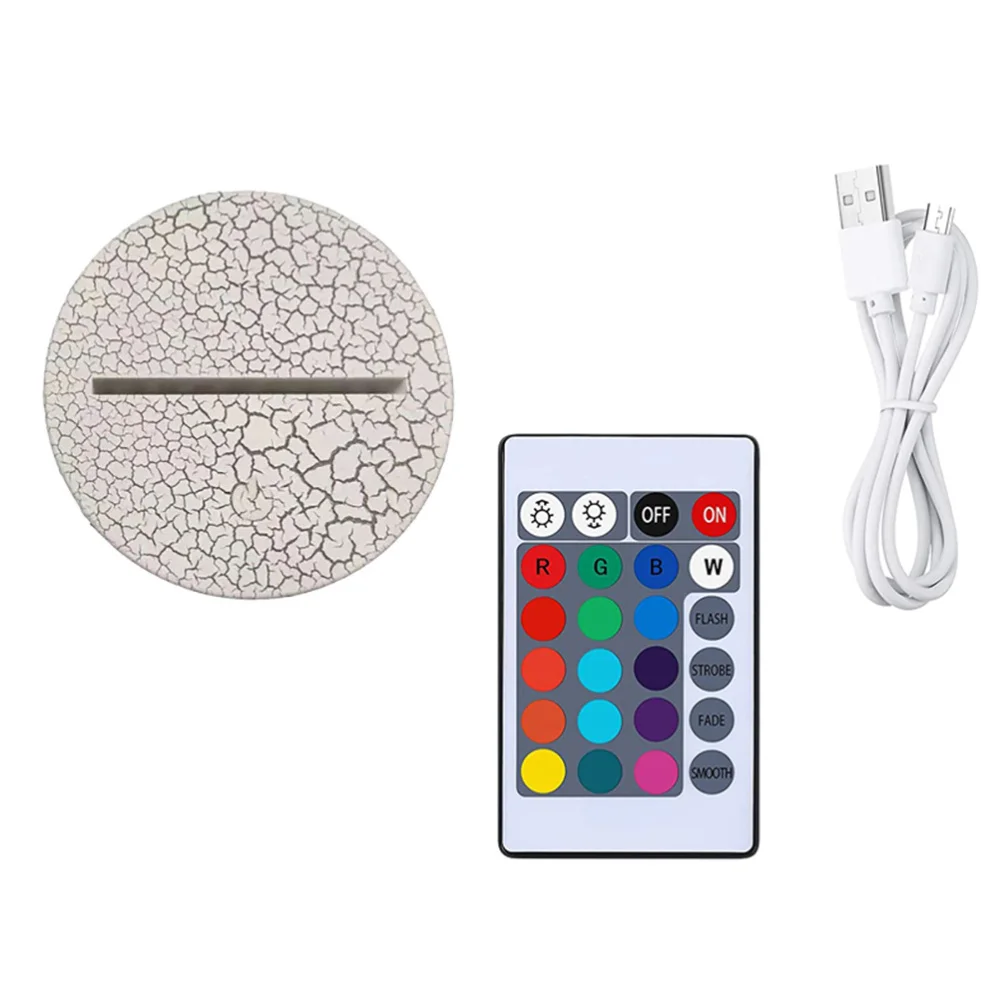 

1 Set LED Light Display Stand 7 Color Changing Light Display Holder Light Base