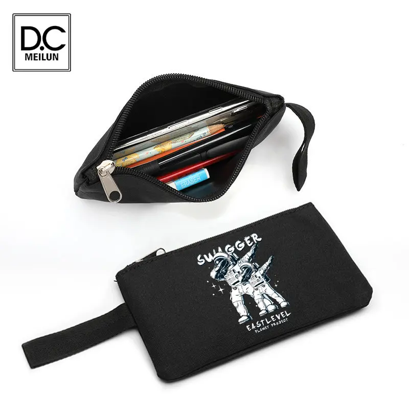 

DC.meilun Funny Canvas Coin Purse Coin Purse Collection Canvas Bag Small Wallet Zipper Key Bag Hand Gift Monedero Hombre