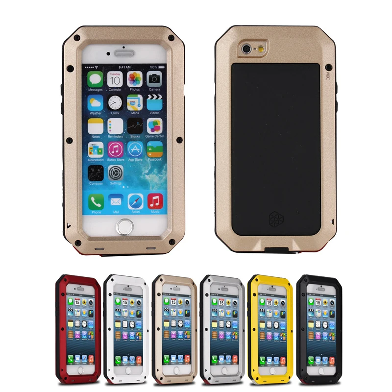 Полностью защищающий роскошный бронированный металлический чехол Doom для iPhone 11Pro