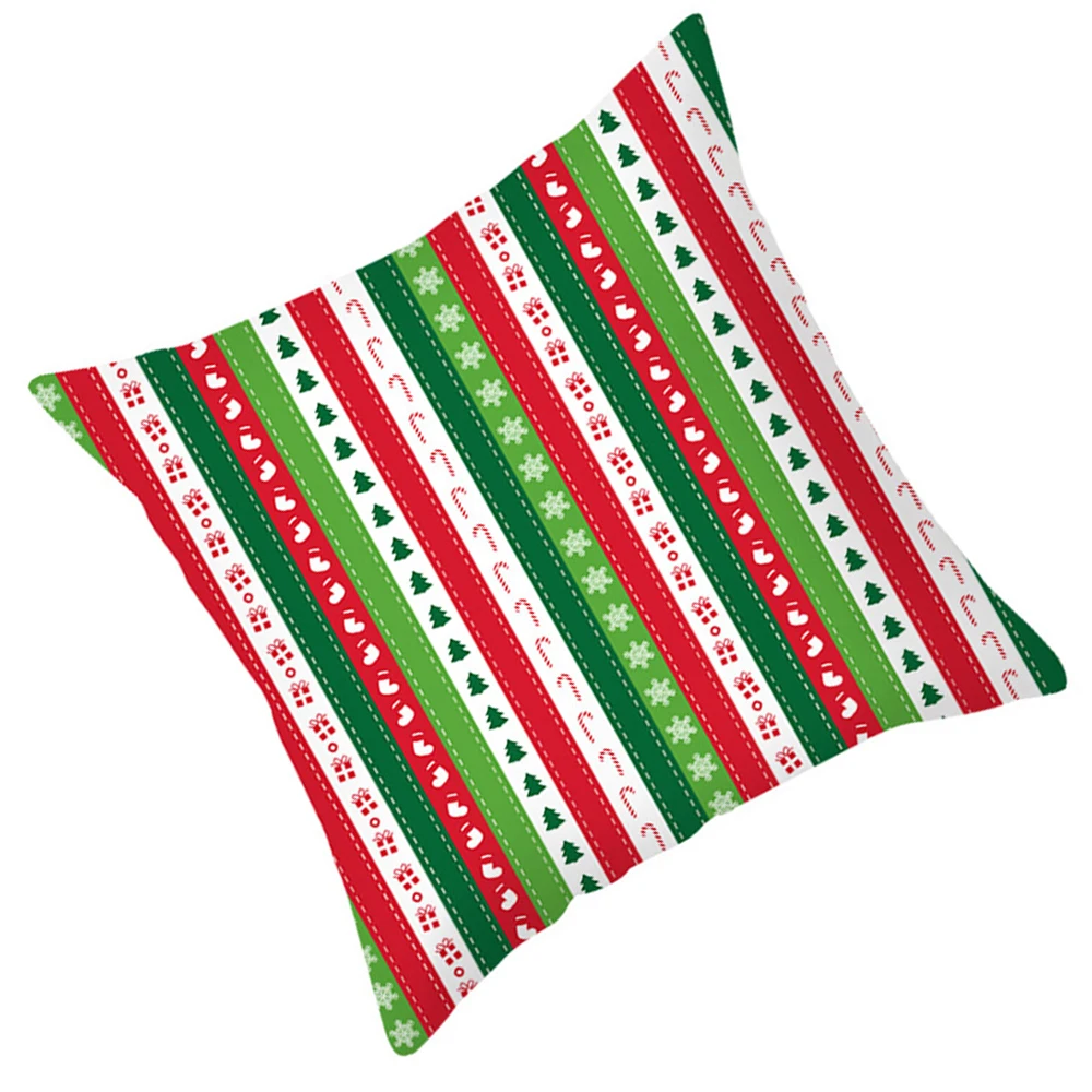 Рождественская наволочка для диванной подушки чехол домашней комнаты дивана