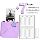 Мини-принтер Phomemo Thermal M02S 300DPI, портативный принтер сделай сам для фотографий, карманный принтер для этикеток, принтер для наклеек, беспроводная печать