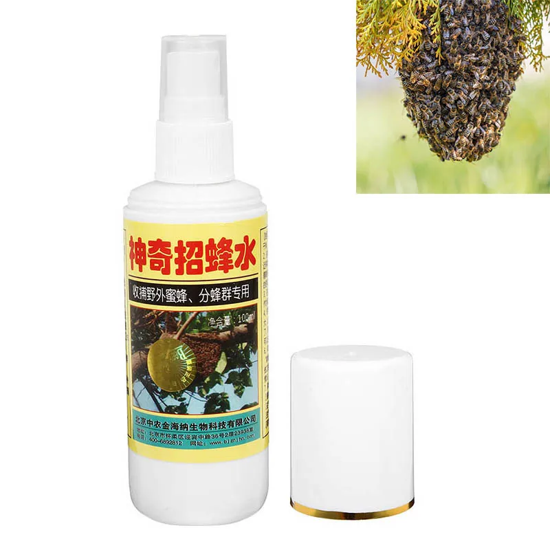 

100ml Swarm Commander Premium Swarm Lure Bee Attractant Hive SCVD889