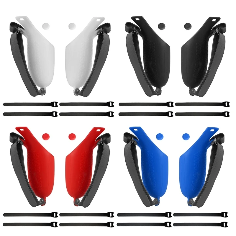

Controller Grip Cover+Adjustable Hand Strap +Thumb for oculus Quest 2 VR