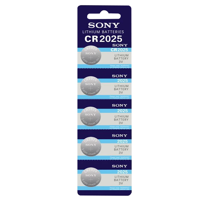 50PCS Brand New SONY CR2025 Button Cell Battery 3V Lithium Batteries CR 2025 for Watch Remote Toy Computer Calculator Control |