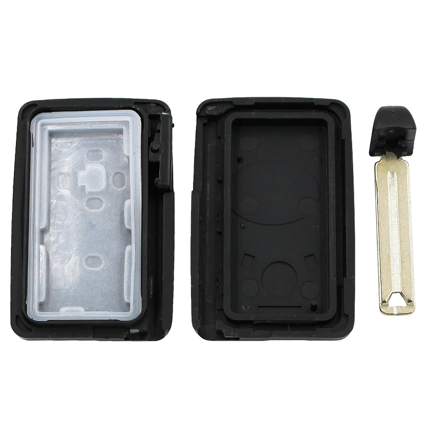 Смарт ключ с 4 кнопками для TOYOTA маленьким лезвием пустой чехол автомобильного