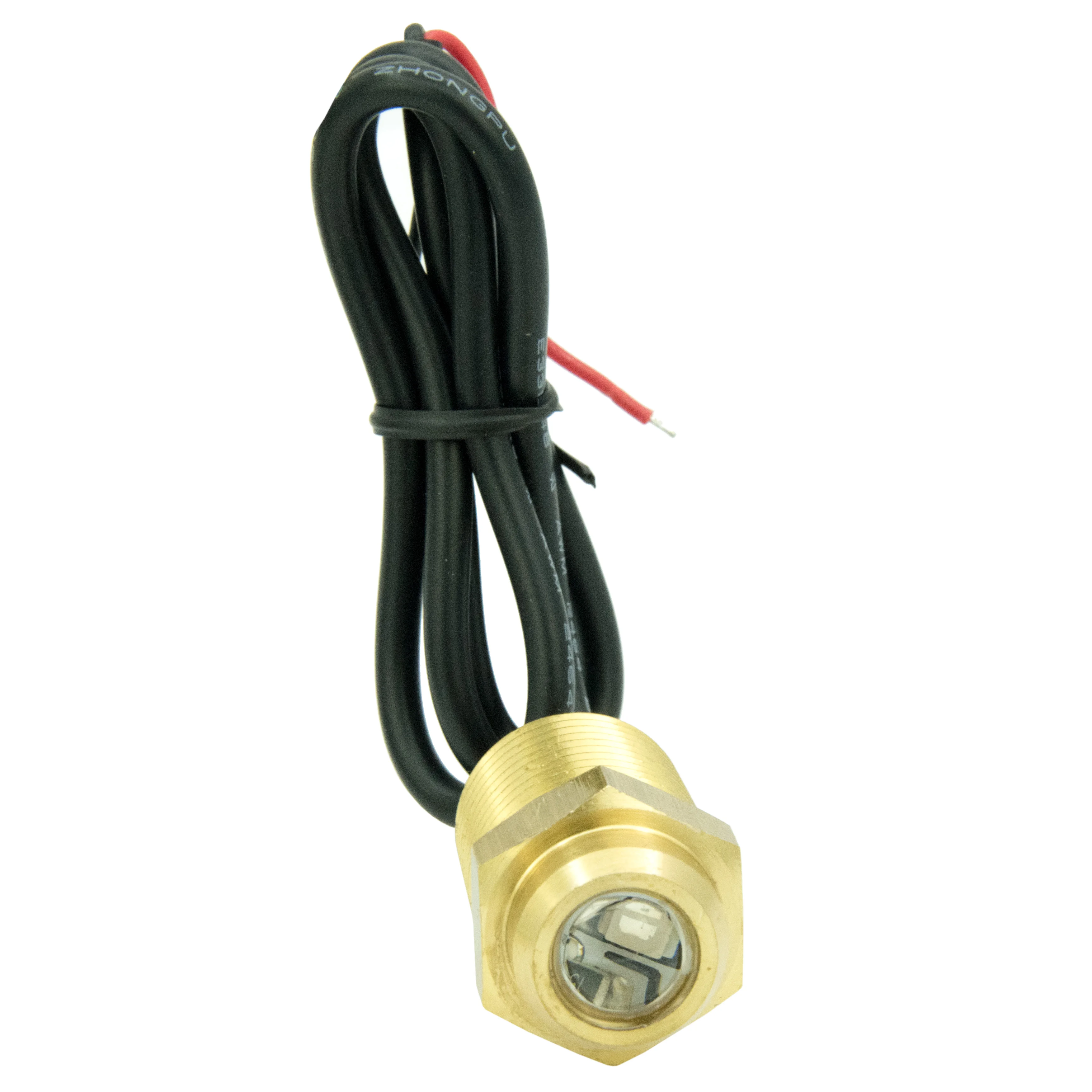 Синяя подводная светодиодная лампа для лодки брасс1/2 NPT морской светильник