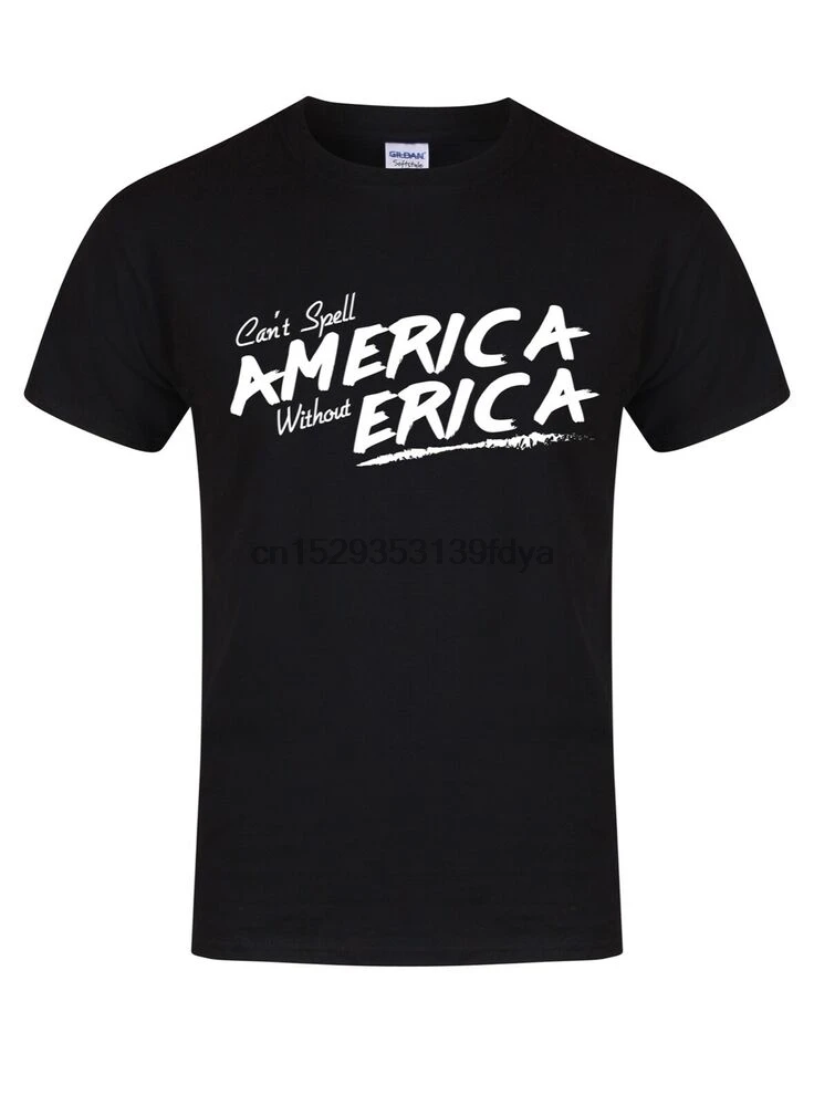 Не могу заклинание Америка без Erica унисекс футболка с человеком Хокинс майка