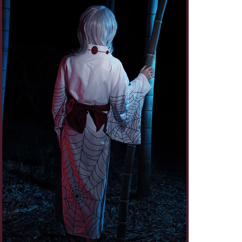 Женский костюм для косплея кимоно из м/ф рассекающий демонов с татуировками