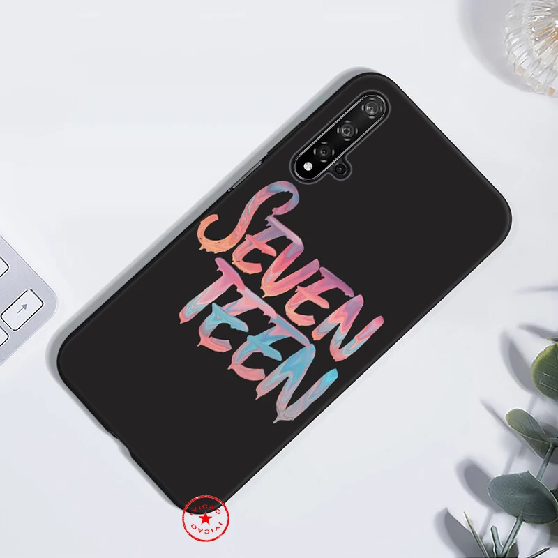 IYICAO SEVENTEEN K Pop мягкий чехол для huawei Honor 20 10 9 9X 8X 8C 7X 7C 7A 6A Lite Pro View Note силиконовый |