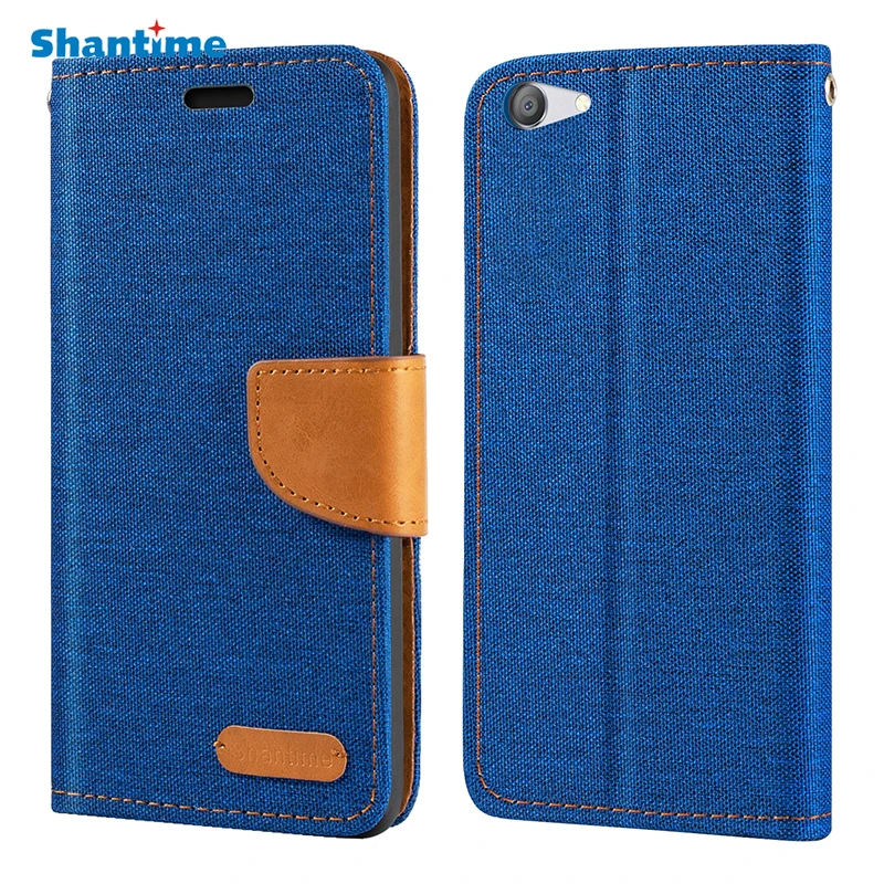 

Oxford Leather Wallet Case For Vivo Y53 With Soft TPU Back Cover Magnet Flip Case For Vivo Y53 2017