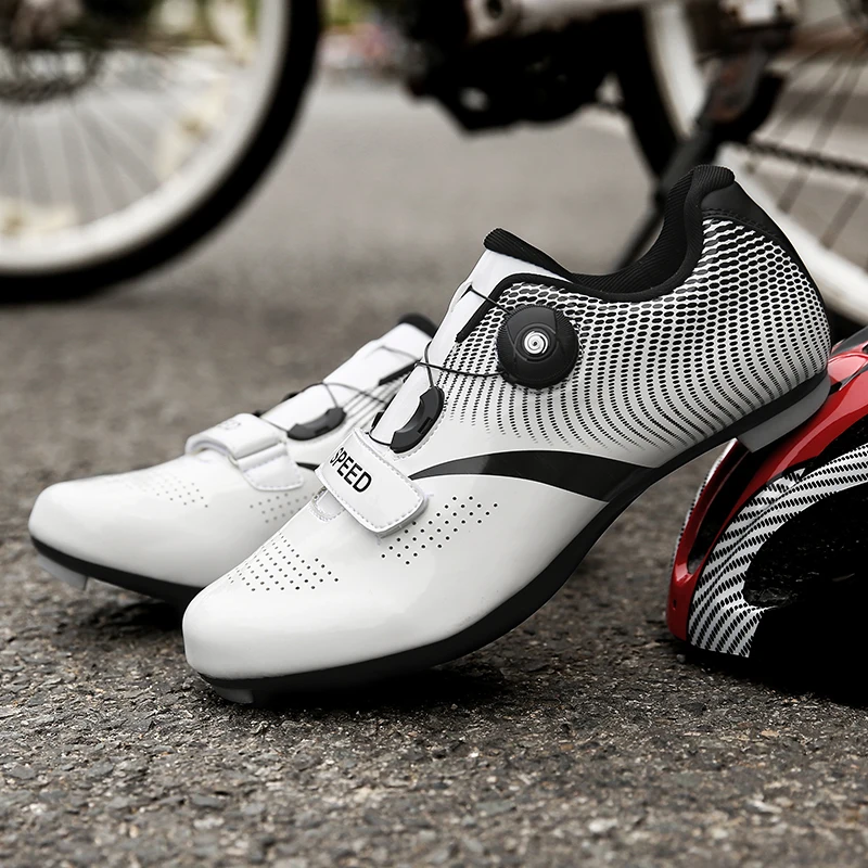 

Professional Speed Cycling Shoes men's MTB Sneakers sapatilha mtb Cleat Shoes SPD Pedal Racing Road Bike Flat Bicycle Sneakers