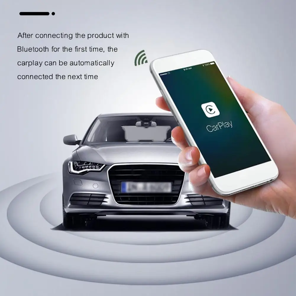 CarPlay беспроводной активатор Carplay адаптер Проводное и Беспроводное Автомобильное
