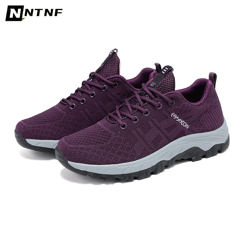

Women Walking Shoes Outdoor Non-Slip Unisex Sneakers Male Loafers Breathable Soft Sport Shoes for Mother Gift Tenis De Mujer