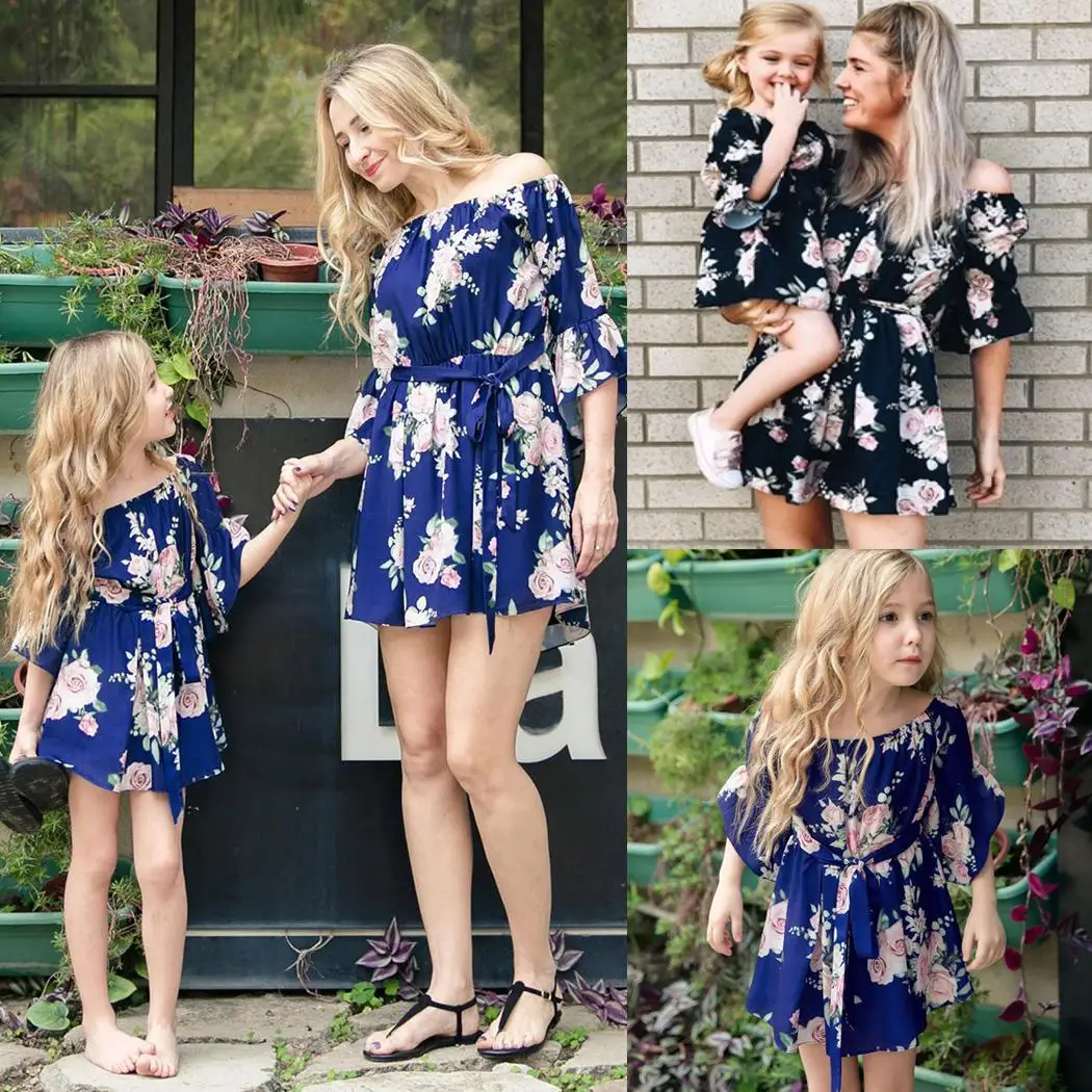 Женское модное Повседневное платье выше колена с открытыми плечами и цветочным