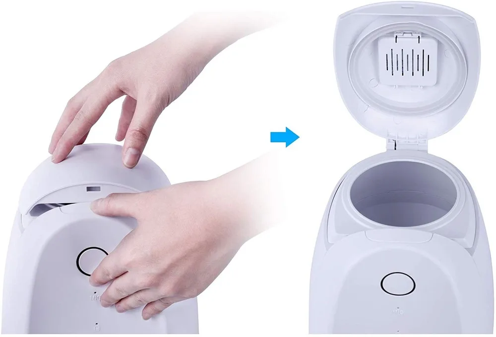 

2L Smart Feed Automatic Cat Feeder, Wi-Fi Enabled Pet Feeder for Cat and Small Dog Fresh Lock System Auto Food Dispenser