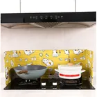 Складная Алюминиевая перегородка для печати на кухонной газовой плите, защита от разбрызгивания масла при жарке, кухонные аксессуары, инструмент