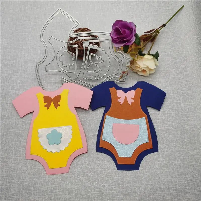Детская одежда металлический Трафаретный вырубной штамп для DIY альбом