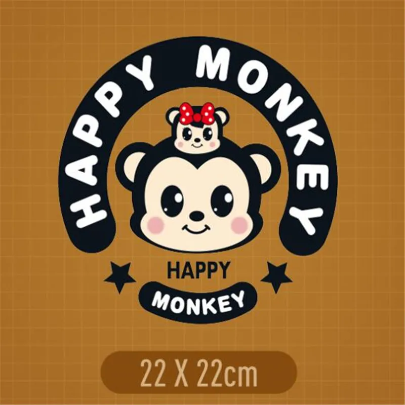 Новая цветная одежда с рисунком монстра куртка футболка декоративная заплатка