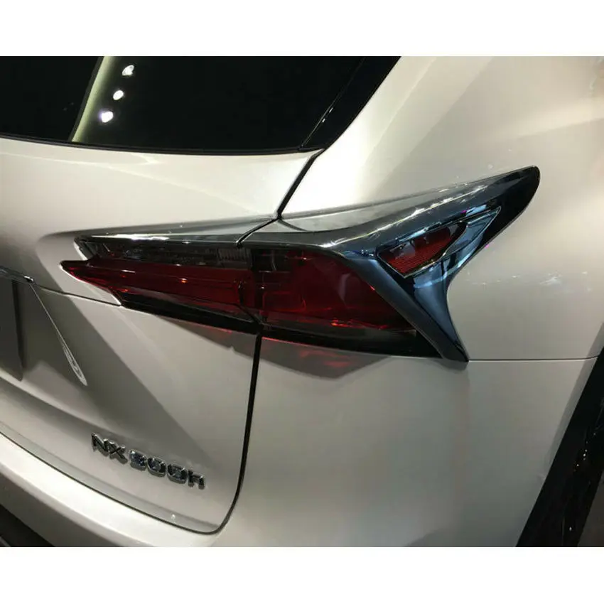 

Chrome Car Tail Light Lamp Trim Trims For Lexus NX200t NX300h 2015 2016 2017