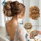 Синтетические кудрявые аксессуары для волос в стиле ретро