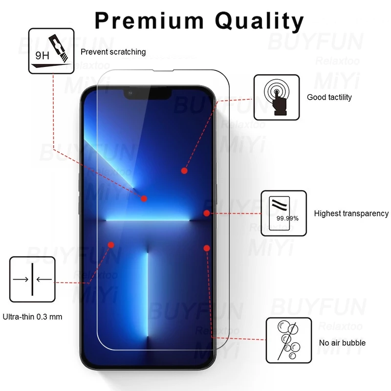 3pcs for iphone 13 pro max glass protective glasses case on i phone 13 phone13 aifon aphone iphon iphoen ipone 13pro mini cover free global shipping