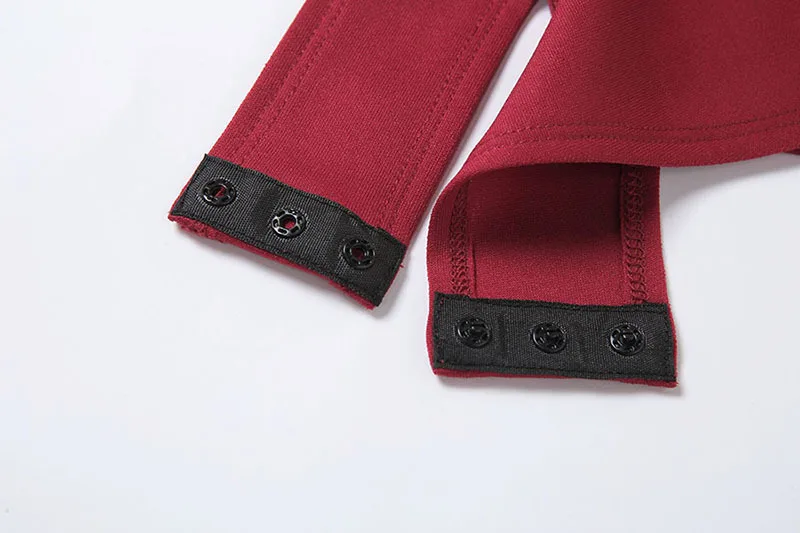 

V Neck Long Puff Sleeve Black Bodysuit Women Autumn Winter 2021 Sexy Body Top Casual White Elegant Bodysuits Female