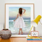 Полноразмерные алмазные картины 5D сделай сам для женщин и мужчин, бриллиантовая живопись, вышивка крестиком, наборы для домашнего декора